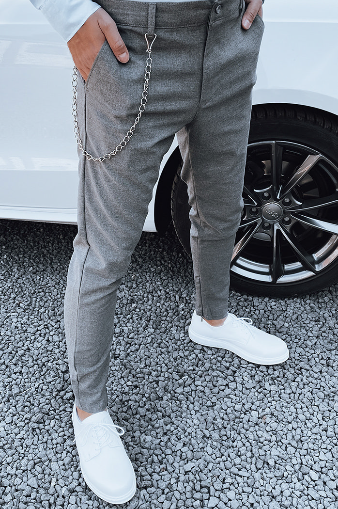 Dunkelgraue Herrenhose Dstreet UX4409