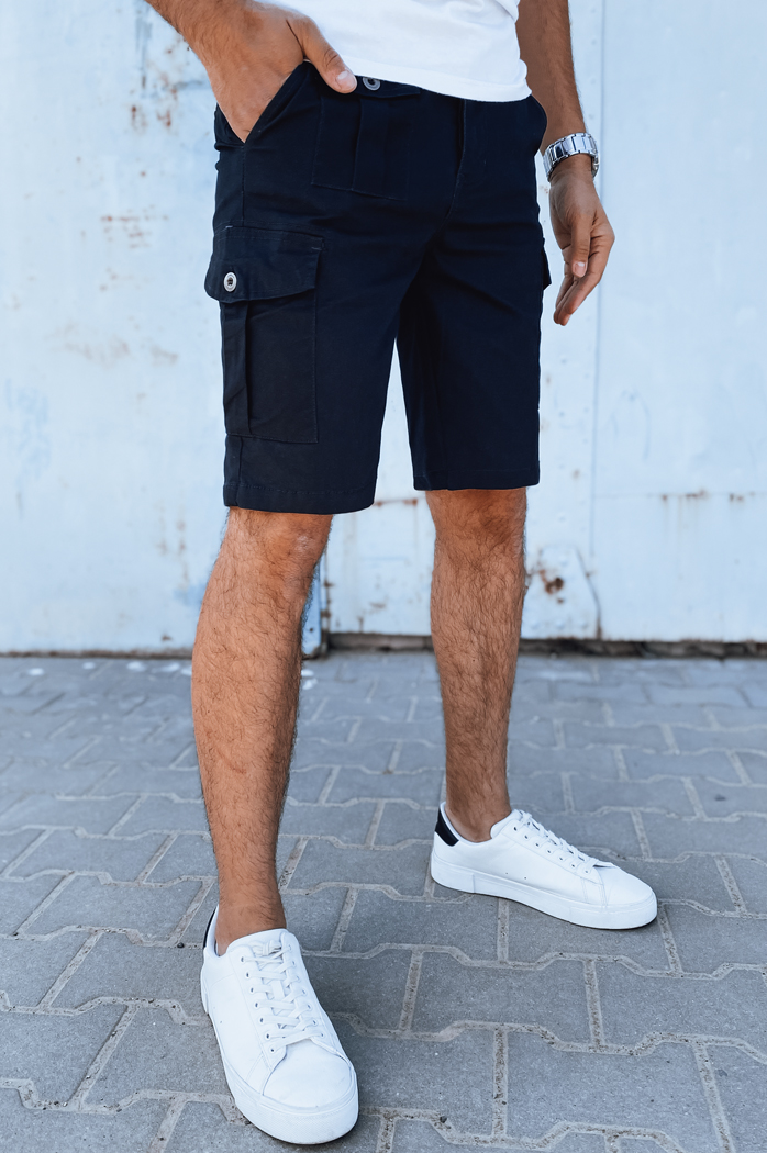 Marineblaue Herren-Shorts Dstreet SX2429