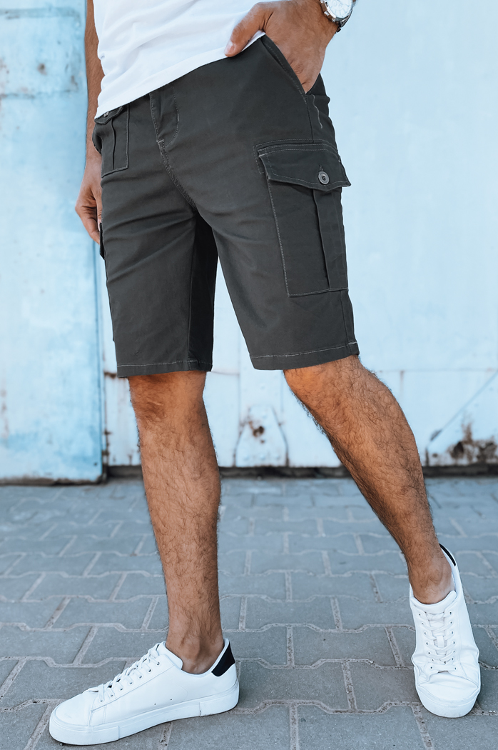 Dunkelgraue Herren Dstreet-Shorts SX2430
