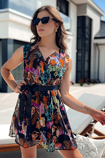 ISABELLA Kleid Schwarz Dstreet EY2503