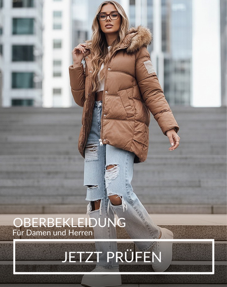 Damen- und Herrenoberbekleidung