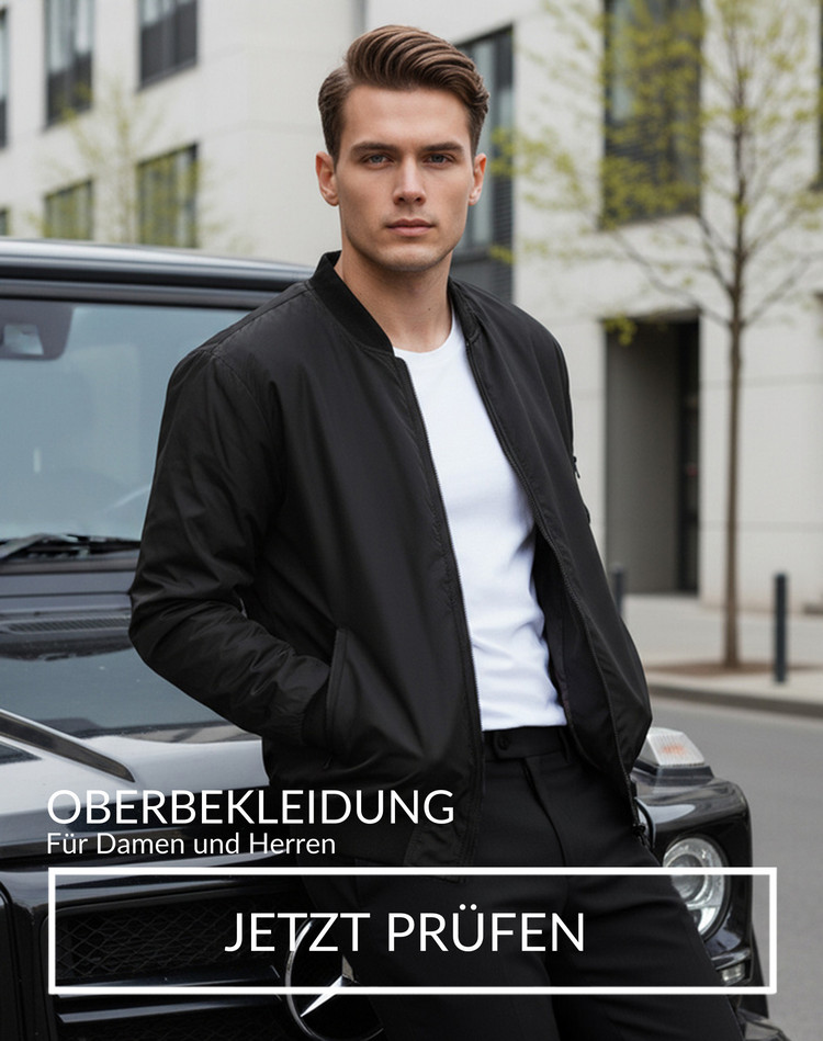 Damen- und Herrenoberbekleidung