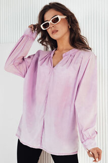 Damen Baumwollhemd NEBREDA  Farbe Violett DSTREET DY0388