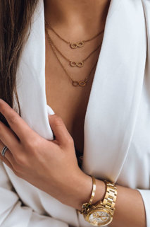 Damen Halskette INFINITY  Farbe Gold DSTREET IY0099