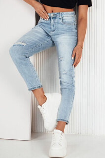 Damen Jeans mit Löchern XERT Farbe Blau DSTREET UY1994