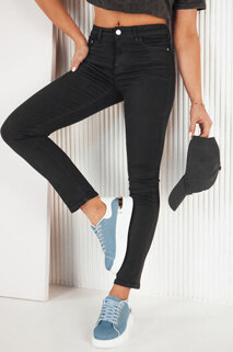 Damen Jeans mit hoher Taille CHESTE Farbe Schwarz DSTREET UY1932