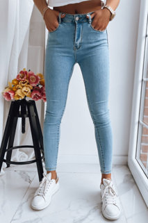 Damen Jeans mit hoher Taille DO IT NOW Farbe Blau DSTREET UY1387