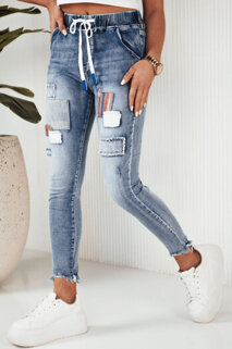 Damen Jeans mit hoher Taille FELICE Farbe Blau DSTREET UY1858