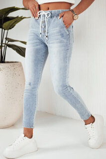 Damen Jeans mit hoher Taille LEIDA Farbe Blau DSTREET UY1864