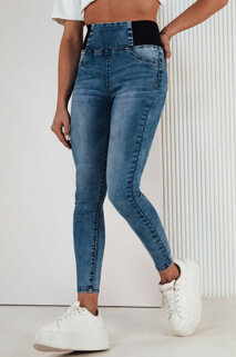 Damen Jeans mit hoher Taille LEITZA Farbe Blau DSTREET UY1920