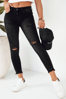 Damen Jeans mit hoher Taille MARSHA Farbe Schwarz DSTREET UY1844