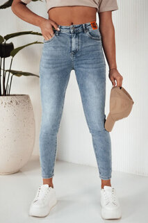 Damen Jeans mit hoher Taille NIRE Farbe Blau DSTREET UY1863