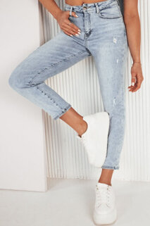 Damen Jeans mit hoher Taille SINES Farbe Blau DSTREET UY1923