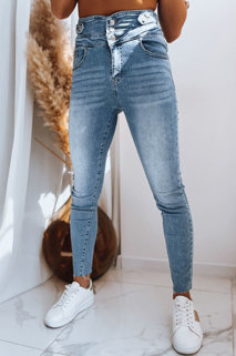 Damen Jeans mit hoher Taille TATI Farbe Blau DSTREET UY1443