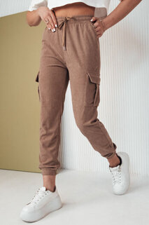 Damen Jogginghose FLAYON Farbe Camel DSTREET UY2061