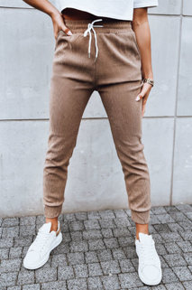 Damen Jogginghose LUNASLEEP Farbe Camel DSTREET UY1650