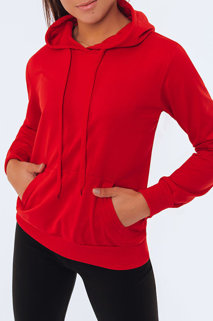 Damen Kapuzenpullover LARA II Rot Dstreet BY0976