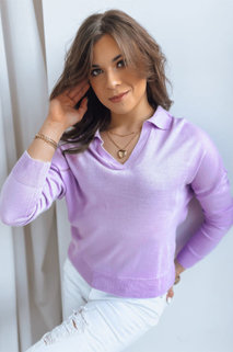 Damen Kurze Pullover ORBILLA Farbe Violett DSTREET MY1930