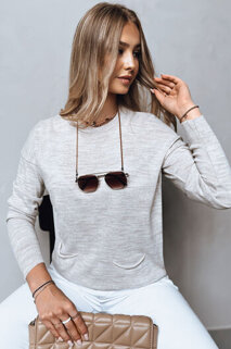 Damen Lange Pullover MOLLY Farbe Hellbeige DSTREET MY2154
