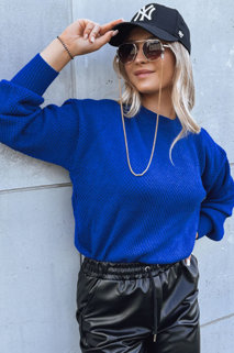 Damen Oversize Pullover EMERALD Farbe Blau DSTREET MY2127