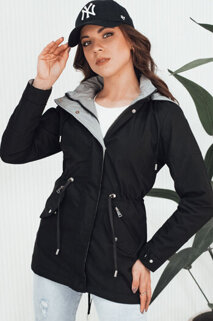 Damen Parka ELINA Farbe Schwarz DSTREET TY4346