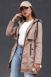 Damen Parka Jacke GLAMJACKET beige Dstreet TY4383