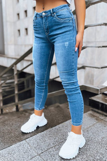 Damen Röhrenjeans SADIE Farbe Blau DSTREET UY1592