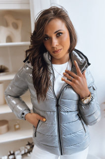 Damen Steppjacke CLASICO MEX Grau Dstreet TY3656