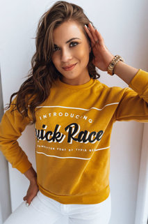 Damen Sweatshirt RACE Gelb Dstreet BY0827z