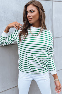 Damen Sweatshirt ohne Kapuze NAGINI Farbe Weiß DSTREET BY1223