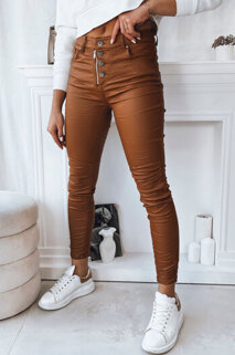 Damen Waxhose TORI Farbe Camel DSTREET UY1785