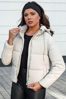 Damen Winter NORDPUFF Daunenjacke mit Kapuze grau Dstreet TY4645