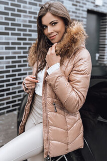 Damen Winterjacke EMBRACE Farbe Camel DSTREET TY3995