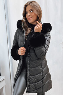 Damen Winterjacke MOON Farbe Schwarz DSTREET TY4051