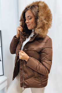 Damen Winterjacke WAYWARD Farbe Braun DSTREET TY4080