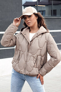 Damen Winterjacke WINDGLAM camel Dstreet TY4421