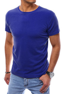 Herren Basic T-Shirt Farbe Blau DSTREET RX5307