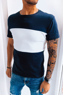 Herren Basic T-Shirt Farbe Dunkelblau DSTREET RX5081