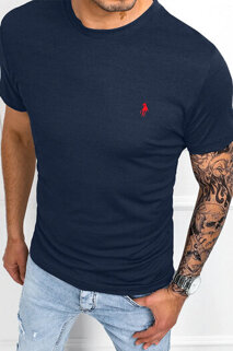 Herren Basic T-Shirt Farbe Dunkelblau DSTREET RX5351