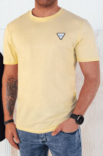 Herren Basic T-Shirt Farbe Gelb DSTREET RX5445