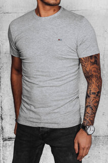 Herren Basic T-Shirt Farbe Grau DSTREET RX4809