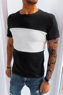 Herren Basic T-Shirt Farbe Schwarz DSTREET RX5080