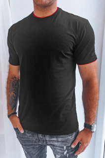 Herren Basic T-Shirt Farbe Schwarz DSTREET RX5288