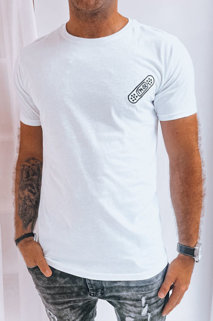 Herren Basic T-Shirt Farbe Weiß DSTREET RX5291
