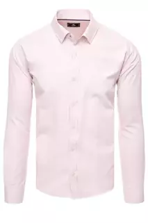 Herren Elegant Hemd Farbe Rosa DSTREET DX2432