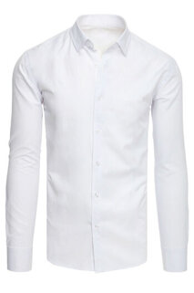Herren Elegant Hemd Farbe Weiß DSTREET DX2554