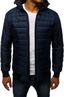 Herren Gesteppt Bomberjacke Blau Dstreet TX2228