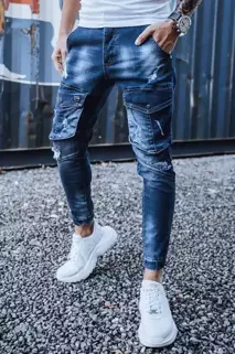 Herren Jeans Joggerhose Dunkelblau Dstreet UX3267