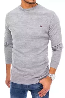 Herren Klassische Pullover Farbe Hellgrau DSTREET WX1827