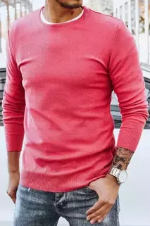 Herren Klassische Pullover Farbe Rosa DSTREET WX1934